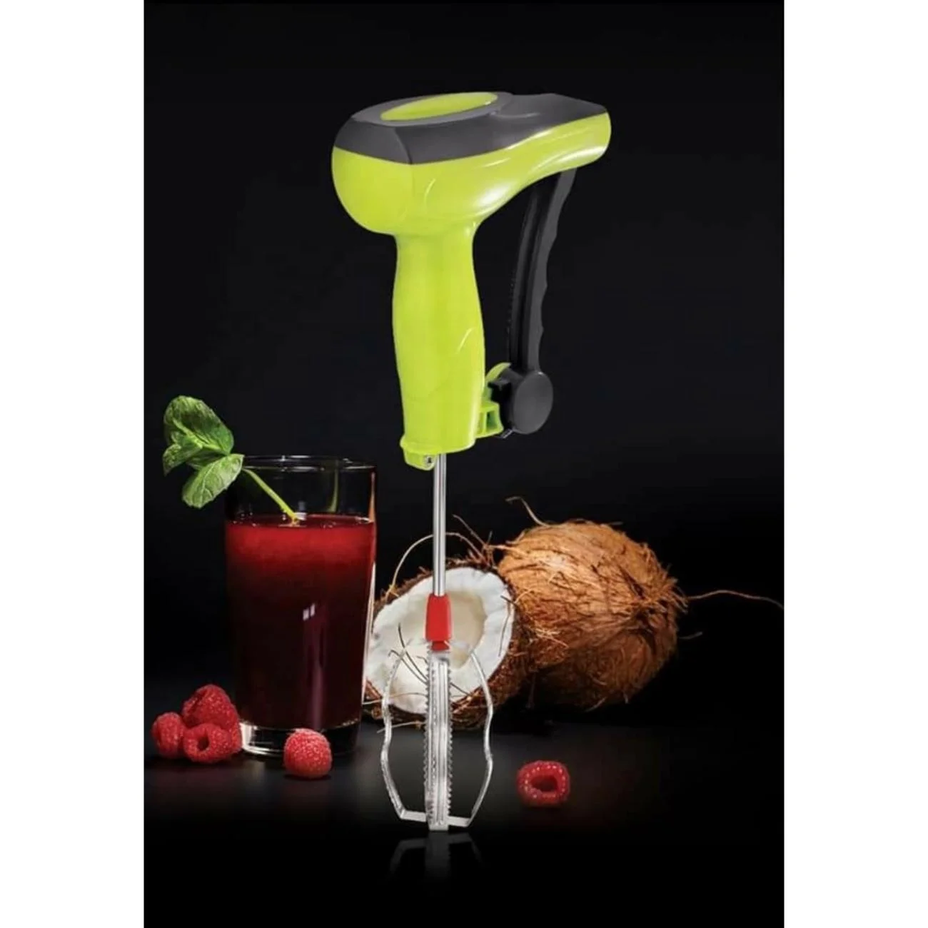 Multicolor Extra-Durable ABS Plastic Hand Press Blender Powerless Manual Beater for Egg Cream Lassi Milk for Household Use