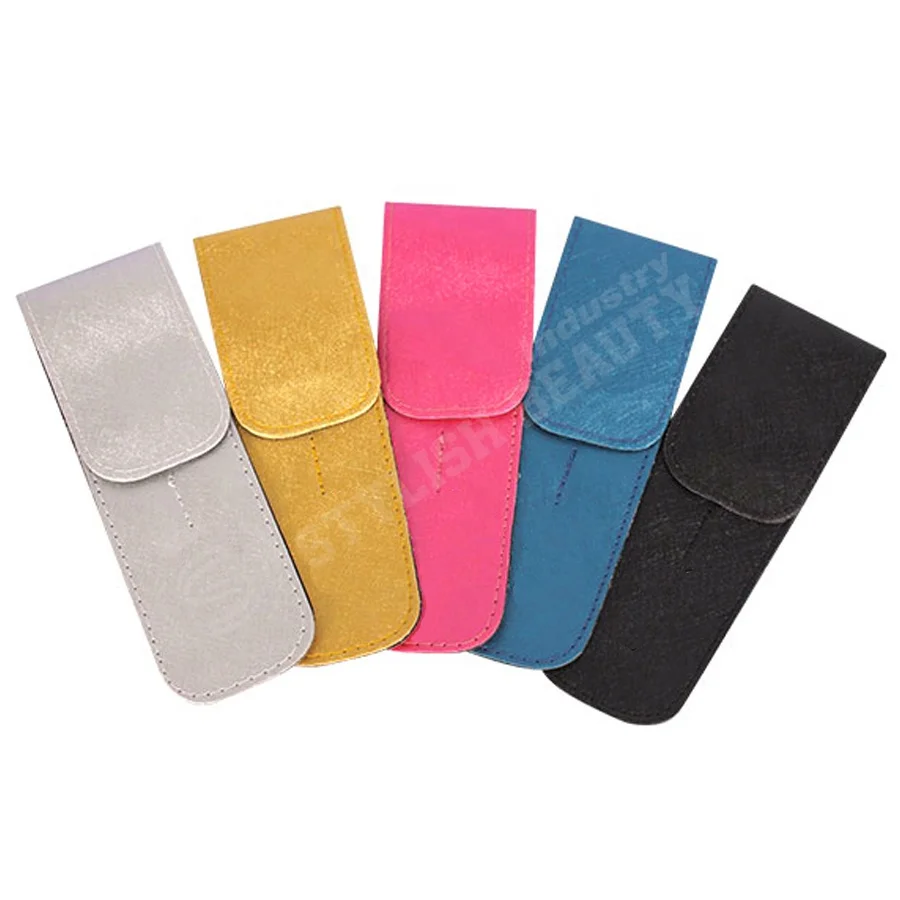 Multifunctional High Quality Anti Static Stainless Steel Vetus Eyelash Extension Tweezers With Pouch Packing Customized Logo