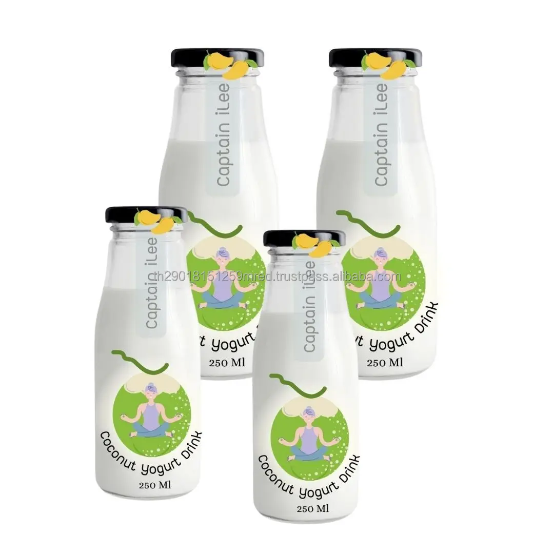 New Arrivals Coconut  with Mango Yogurt  Drink Fermented from Plant-Based Sterilized Products Vegan Type and Flavored Processing