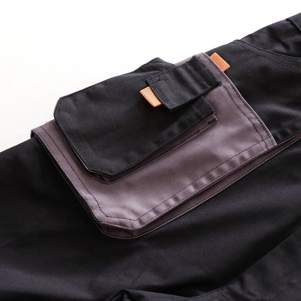 Bib pocket coverall unisex workwear uniform pant trouser construction clothing with custom design colour size branding labelling