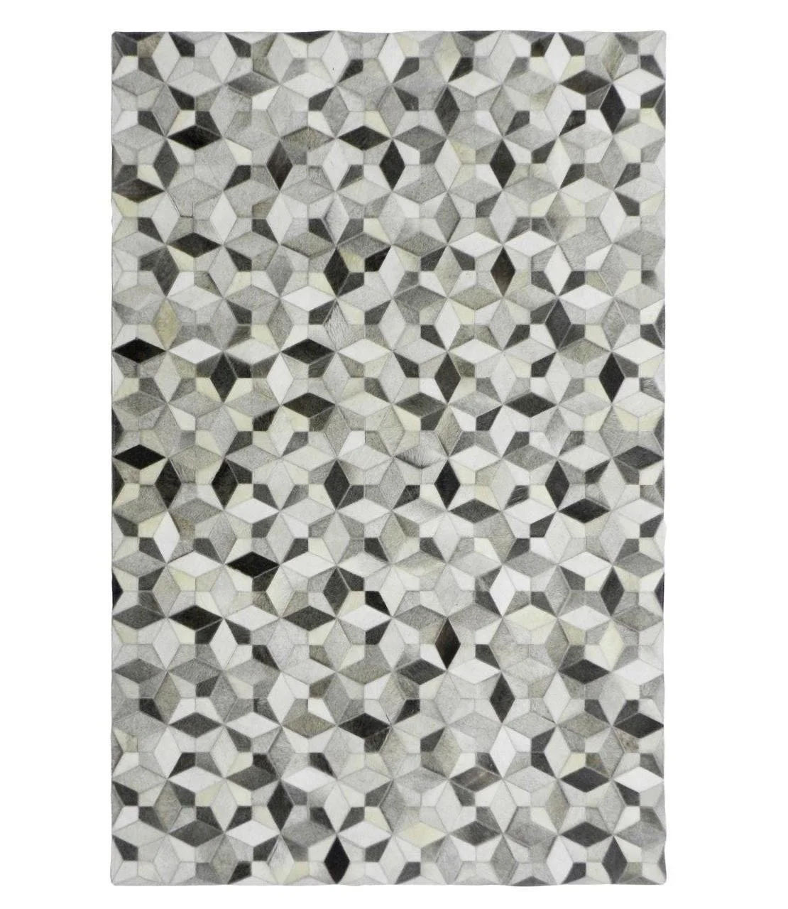 Modern Design Carpet For Floor Decoration Woven Leather Rugs Original Art Work Leather Rug Manufacturer