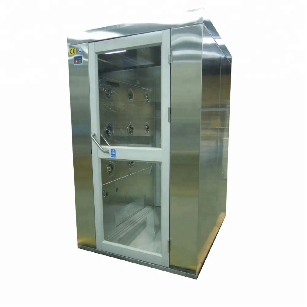 Modular Electronic Interlock Custom Stainless Steel Air Shower