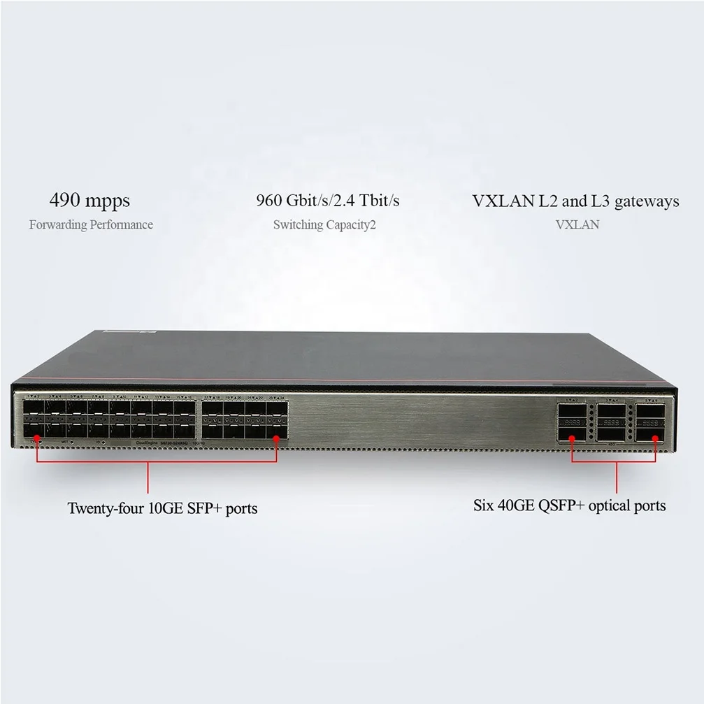 Full-featured 10 GE Switches S6730-S24X6Q Managed Stackable Network Switch of competitive price