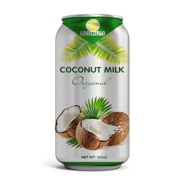 RTD Fresh Coconut Milk Vinam brand Vegan product Can 240ml High delicious quality for wholesale export