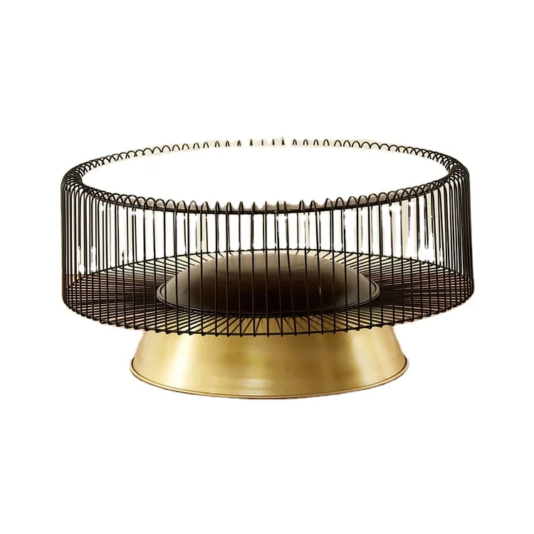 Black Coated Gold Plated Coffee Table For Living Room Furniture Decor Usage Metal Centre Table In Affordable Price For Hotel Use