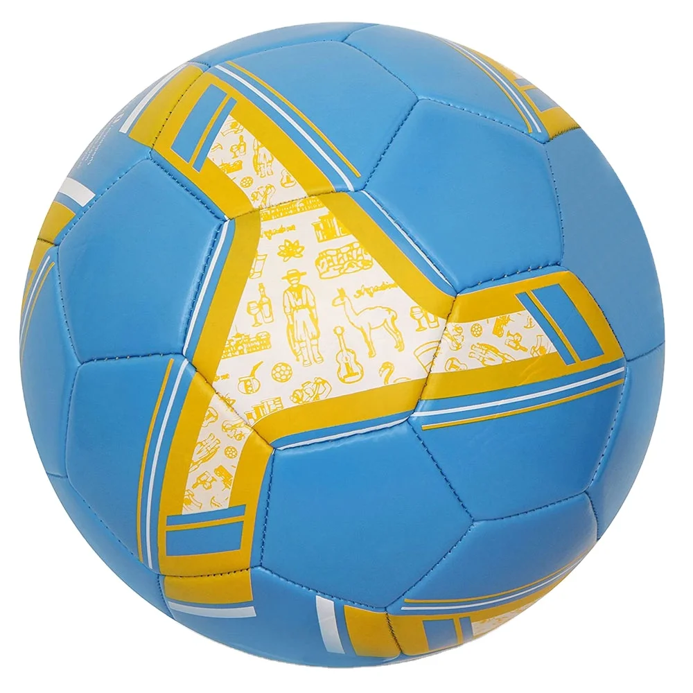 Профессиональный высококачественный мяч для футбола с машинной прошивкой | Высокое качество термосклеивание ламинированный футбольный