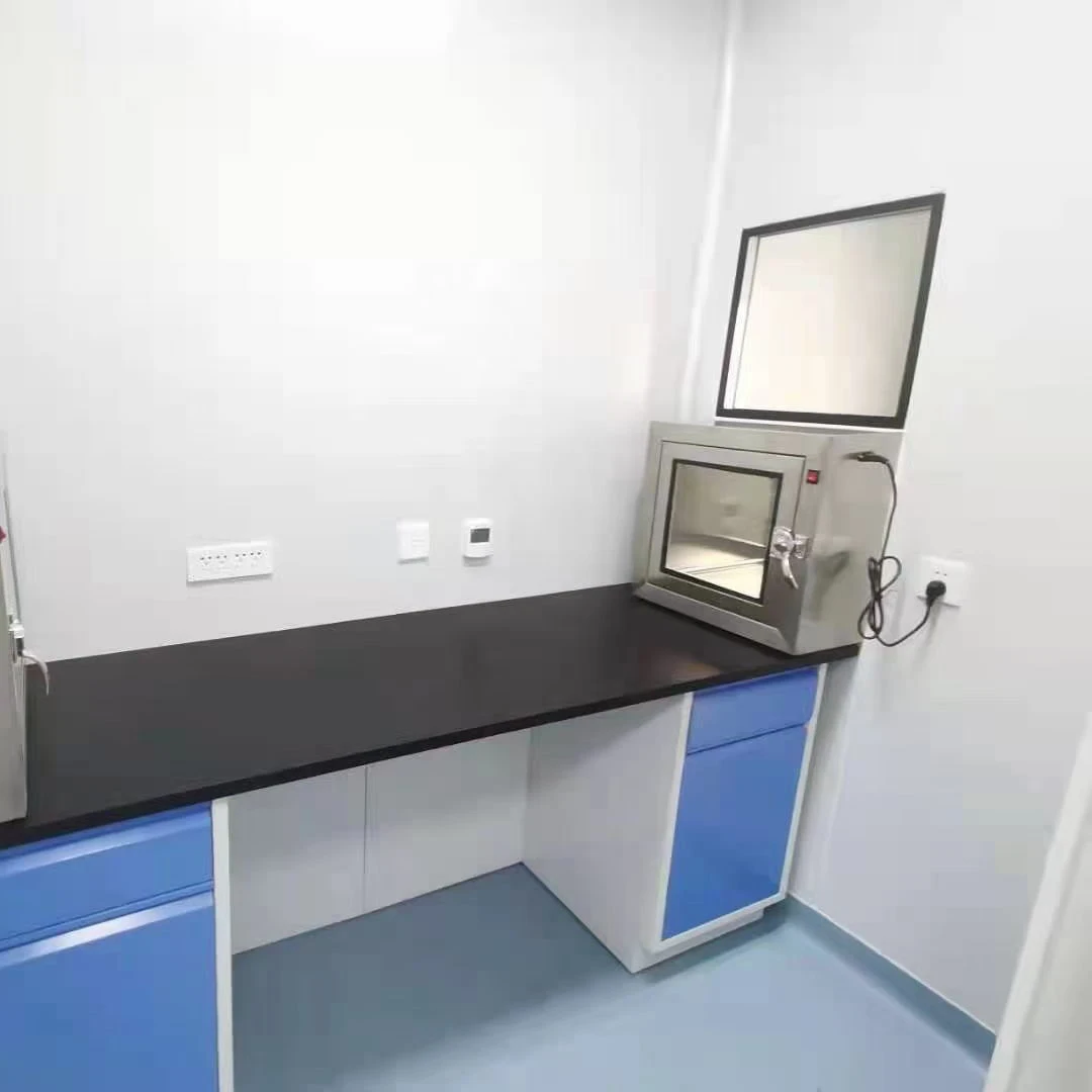 GMP Stainless Steel Pass Box Static Type Electrical Interlock Clean Room Pass Through Box Multi function Pass Box