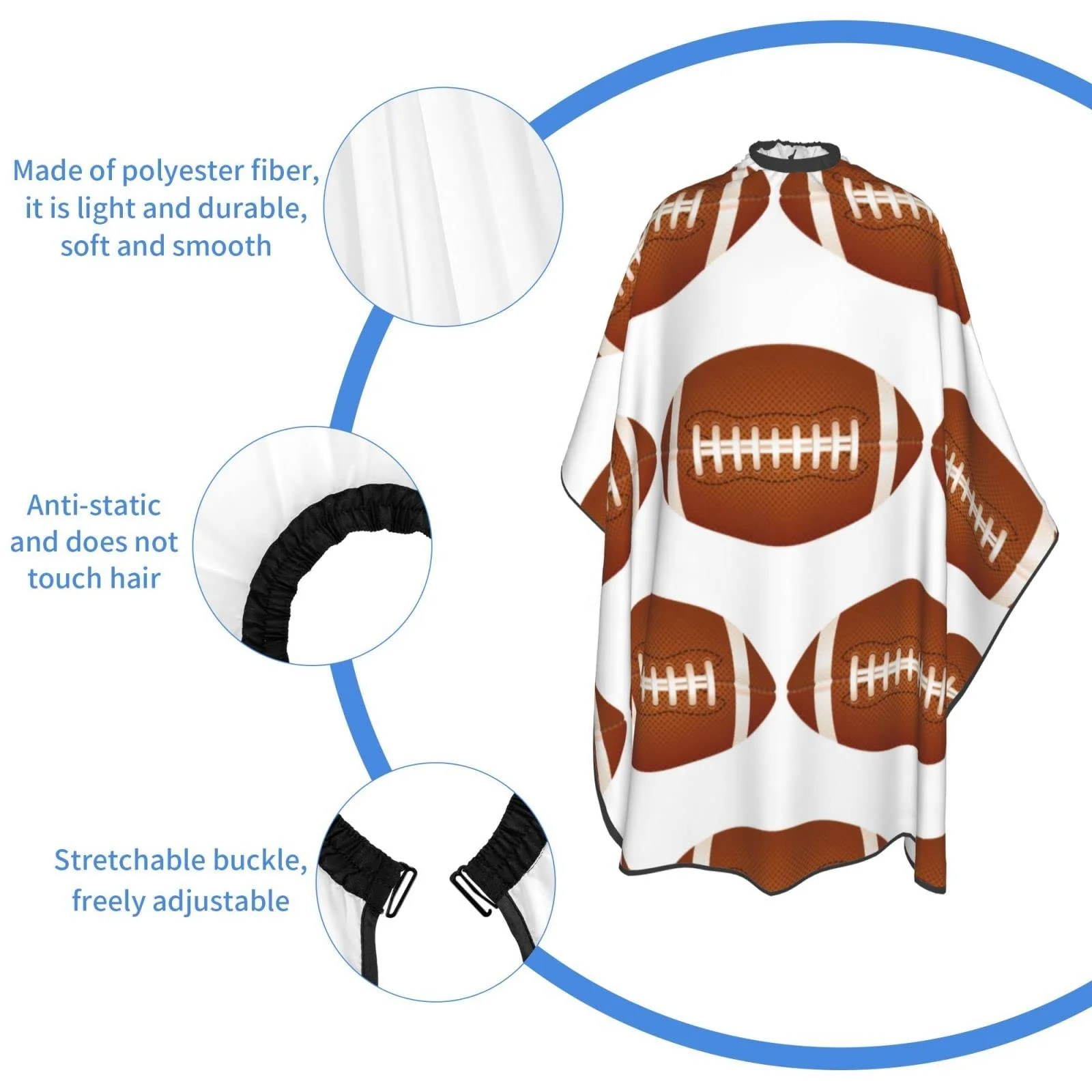 Kids Hair saloon capes  BARBER Hair  CAPES WITH CUSTOM DESIGN 100% POLYESTER IN WATER PROOF AND WATER RESISTANT