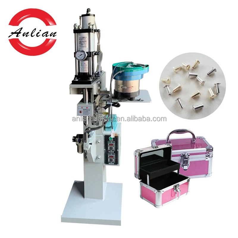 Industrial pneumatic cold riveting machine punching soild rivet/tubular rivet machine