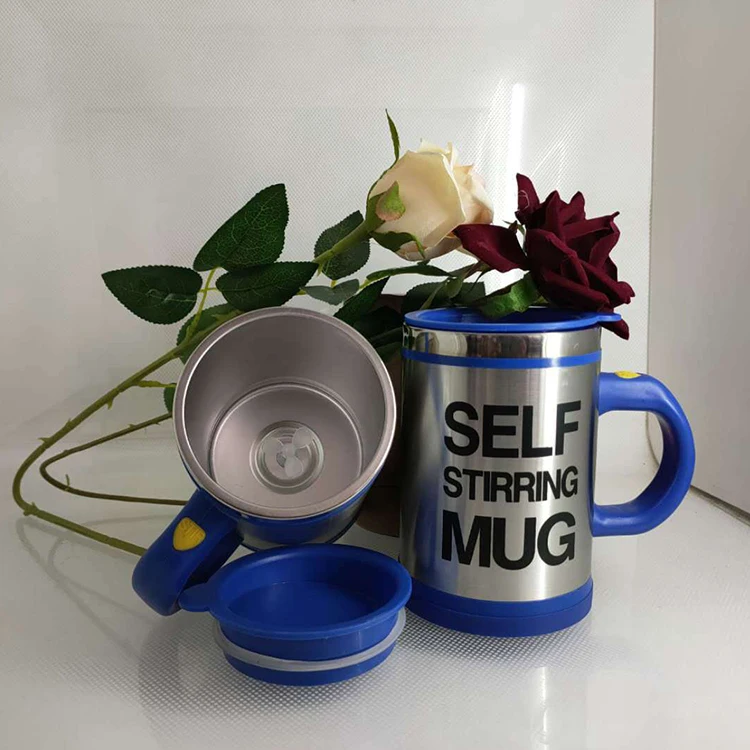 Высокое качество по индивидуальному заказу Отопление портативный горячие самостоятельно кружка питьевой автоматического перемешивания кофейная чашка
