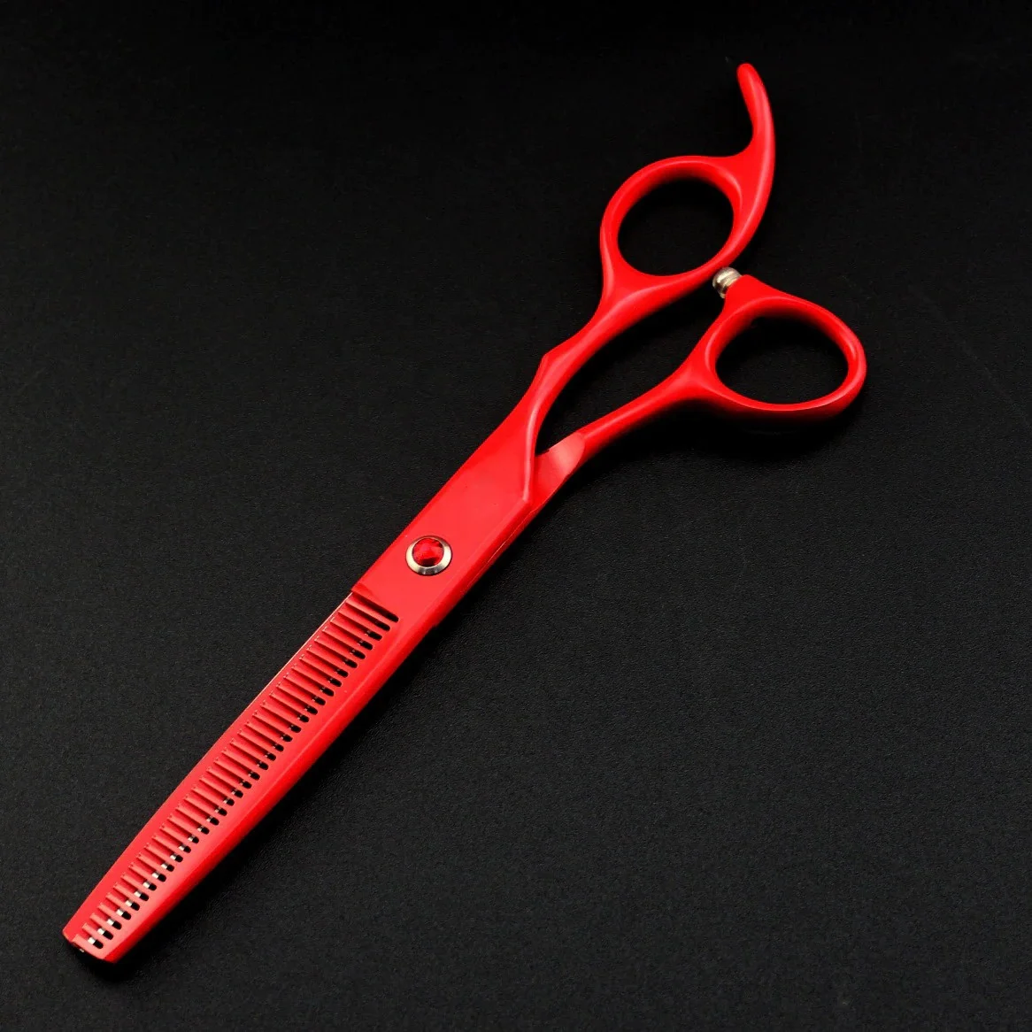 Pet Dog or Cat Hair Grooming Scissors Set Pet Hair Shears Comb Kit Tool Straight Curved Shears Cutting Thinning Scissors