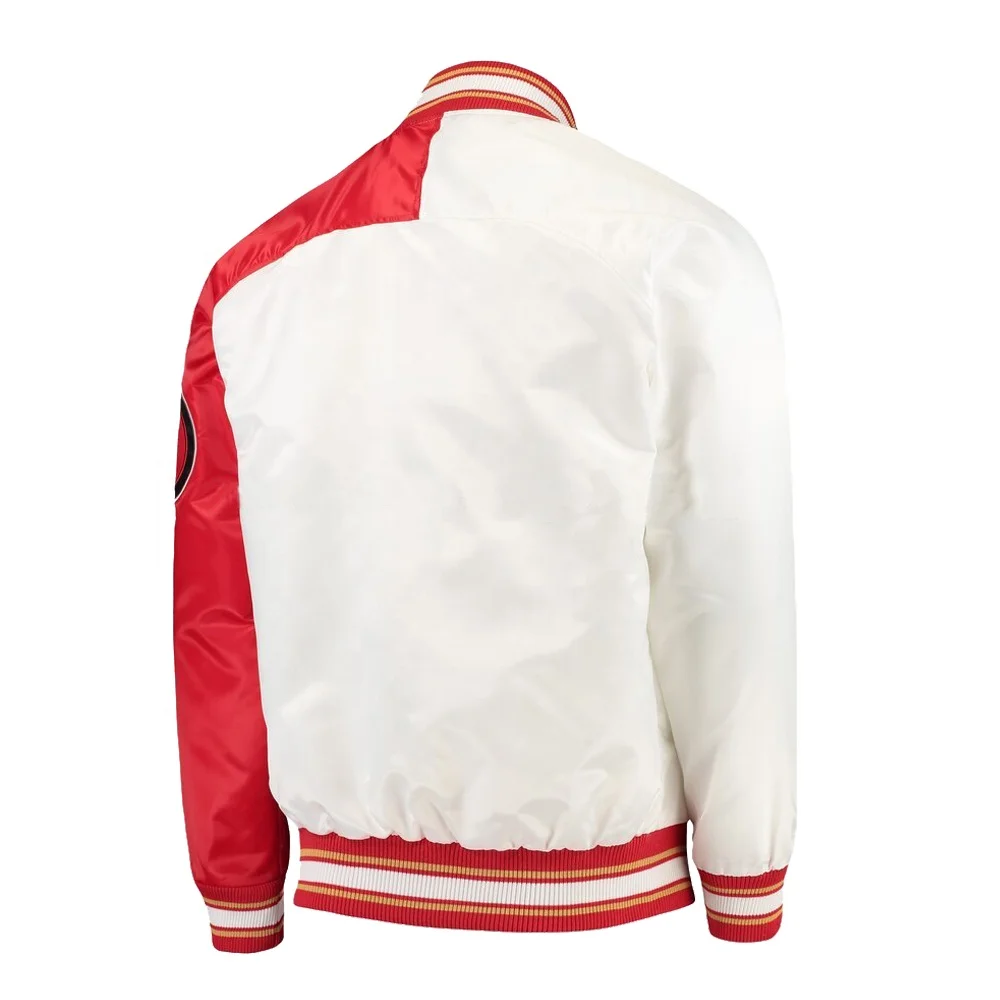 Super Slim Fit Embroidered Custom Varsity Jackets Wholesale OEM High Quality Varsity Jacket