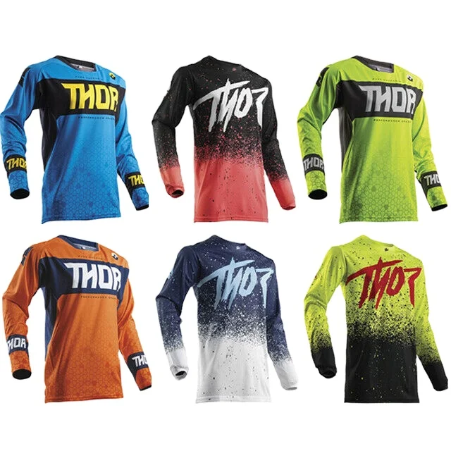 Mens Cycling Jersey MTB Long Sleeve Shirt Motorcycle Tops Sublimation Custom Racing T-shirt Motorcycle & Auto Racing for Men