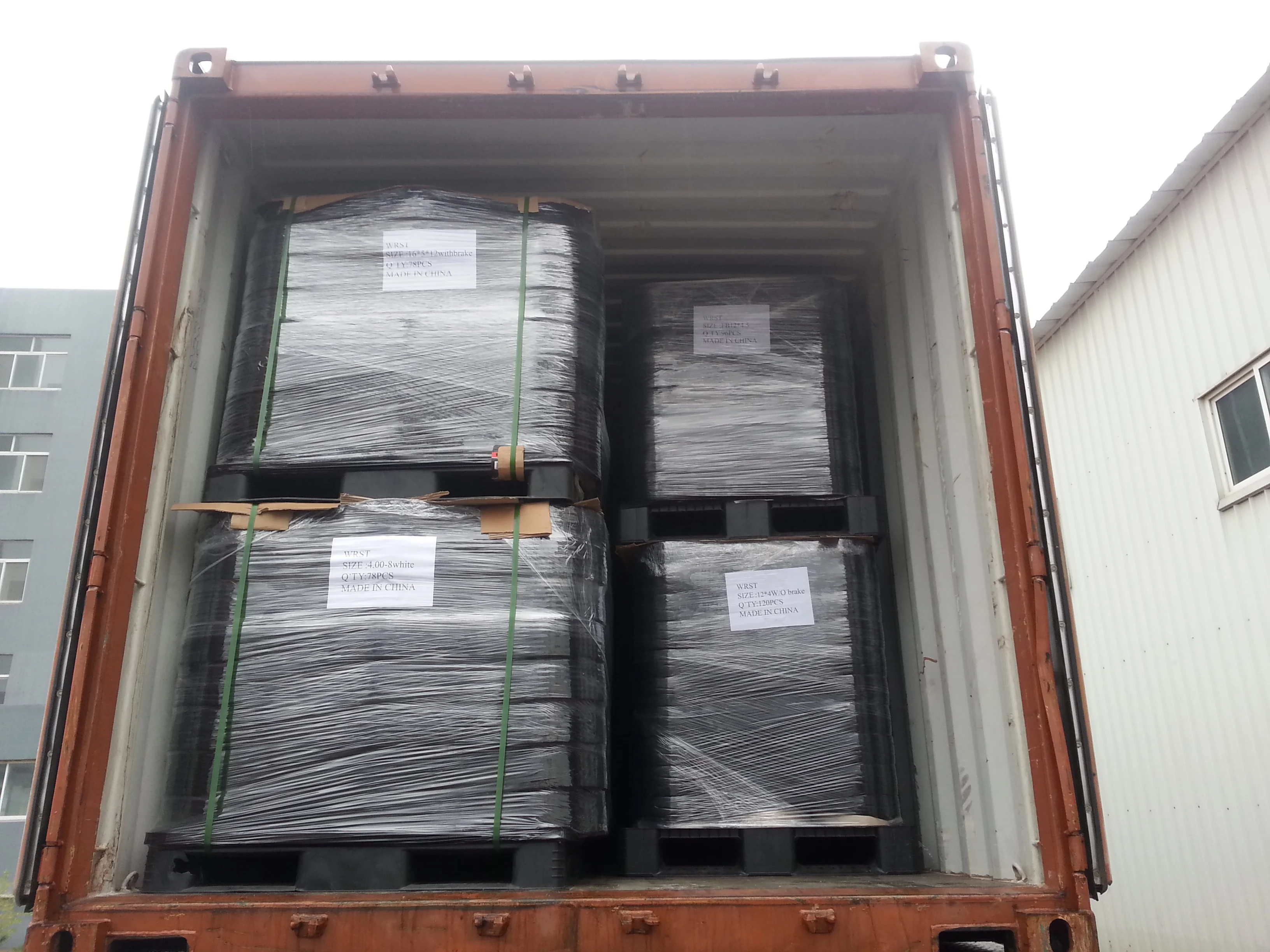 Deeper Pattern Tread 7.50-15 7.50-16 Forklift Solid Rubber Tire from China Origin