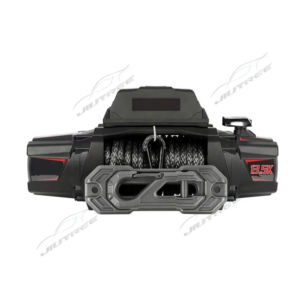 JIUTREE Front Bumper Heavy-duty For 2019-2020 Ford F150/Raptor. Equipped with winch plate and adaptive parts. Black finish