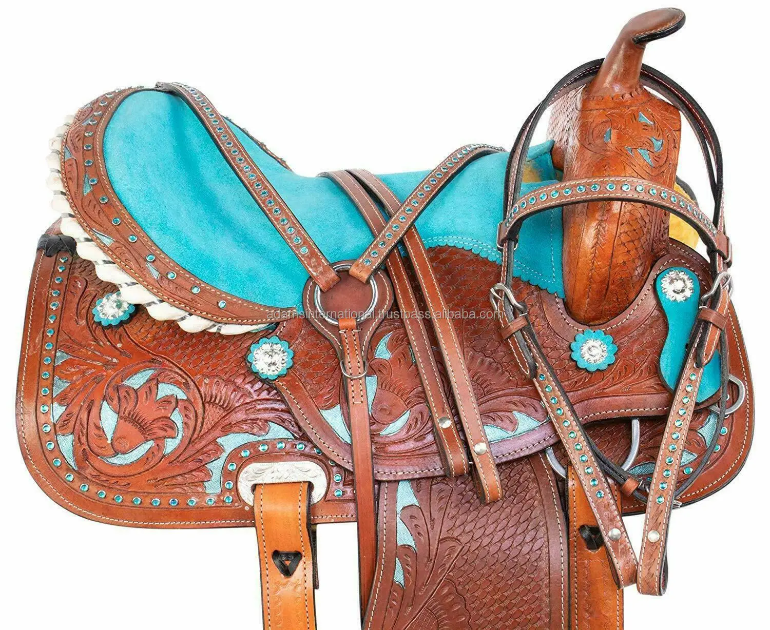 Top Quality western leather horse saddle | western horse saddles for sale wholesaler Manufacturer | western barrel saddle
