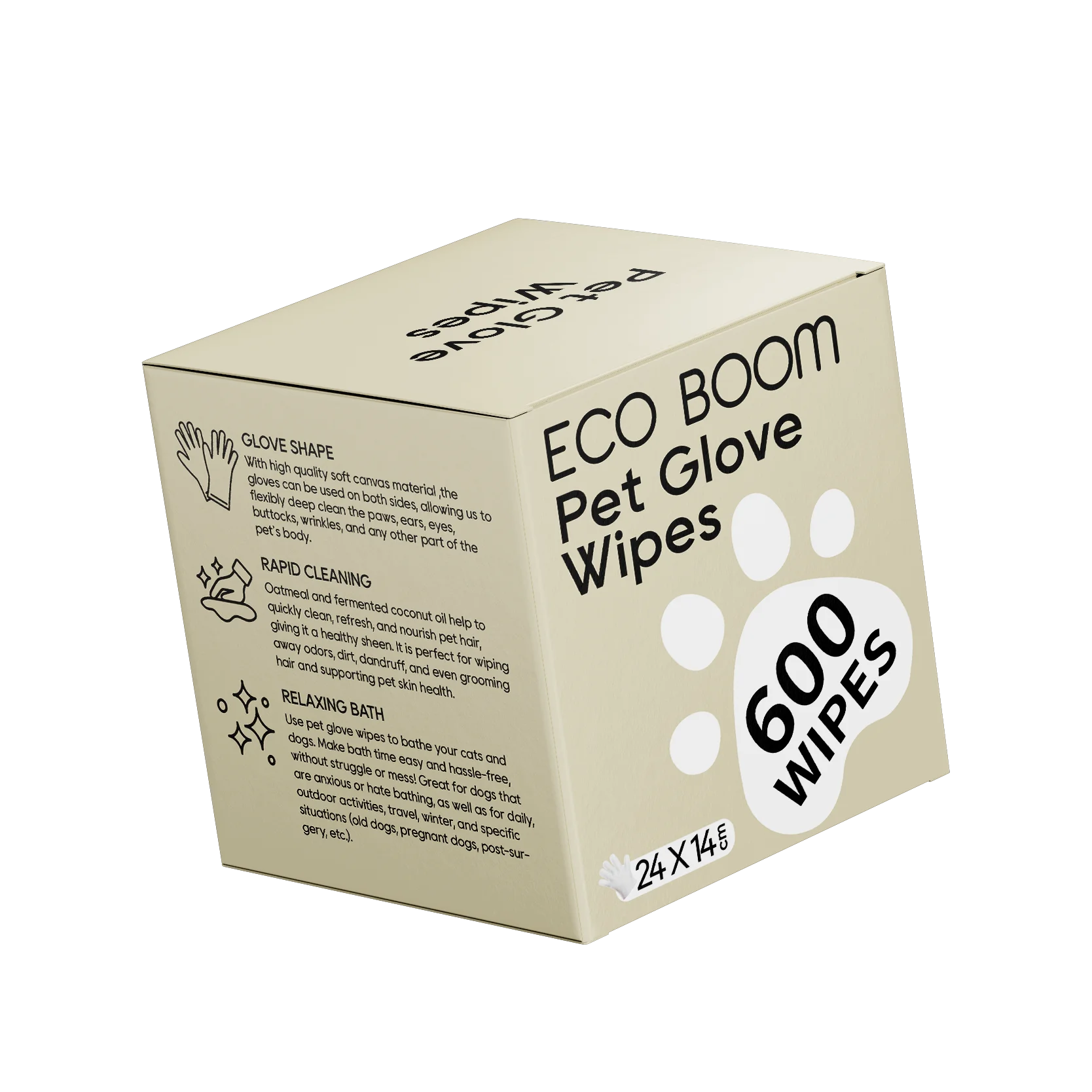 OEM ODM puppy wipes purchasing eco dental spunlace non-woven fabric 100pcs Skin ph friendly