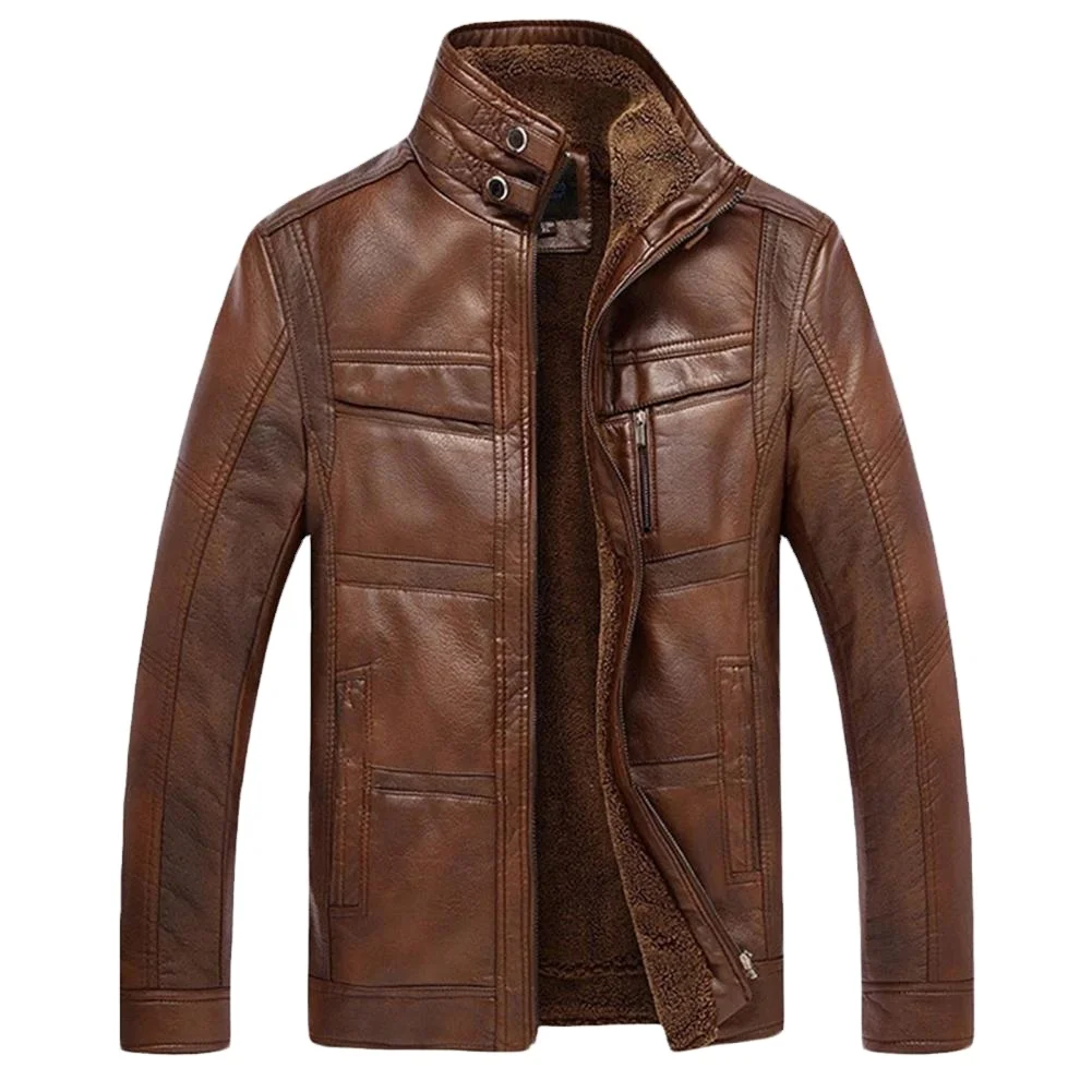 Top Hot Premium Quality  Leather Jacket Premium Quality for men  style with 100% Original Cow hide Leather with Fur inner
