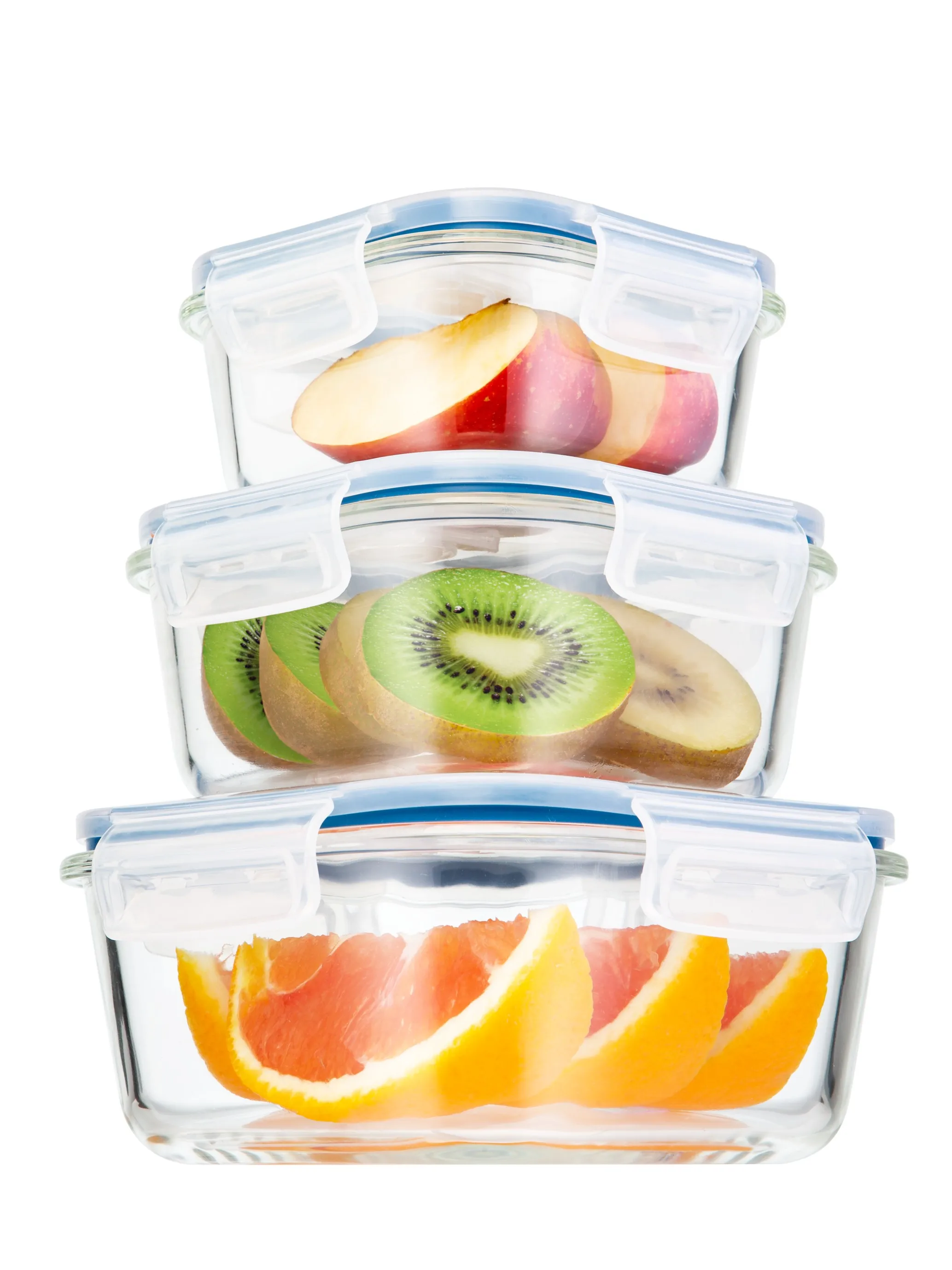 Nikko 800ml Square Glass Storage Container High Quality Kitchen Friendly Microwave Oven Dishwasher Airtight for Lunch