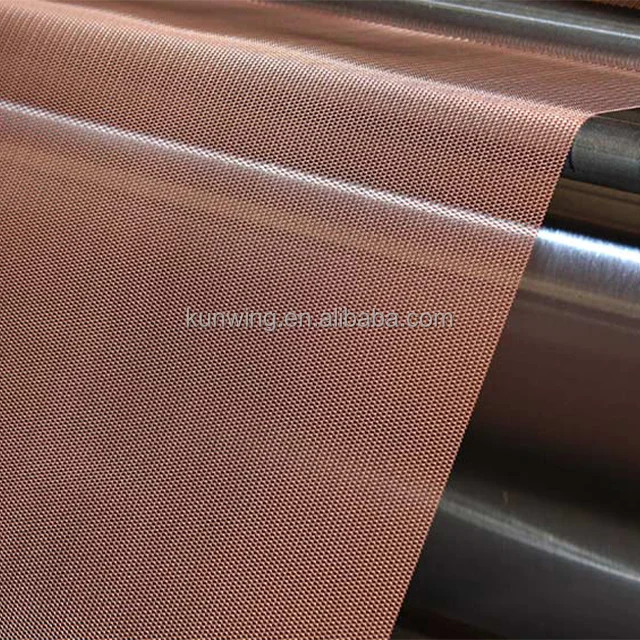 99.9% purity Faraday cage copper wire shielding cloth screen
