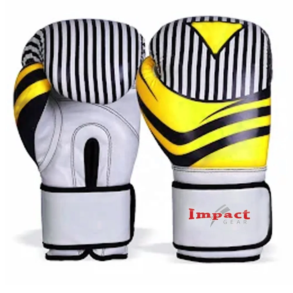 Ударное снаряжение оптовая продажа Профессиональные боксерские перчатки из искусственной кожи с пользовательским логотипом тренировочные для взрослых