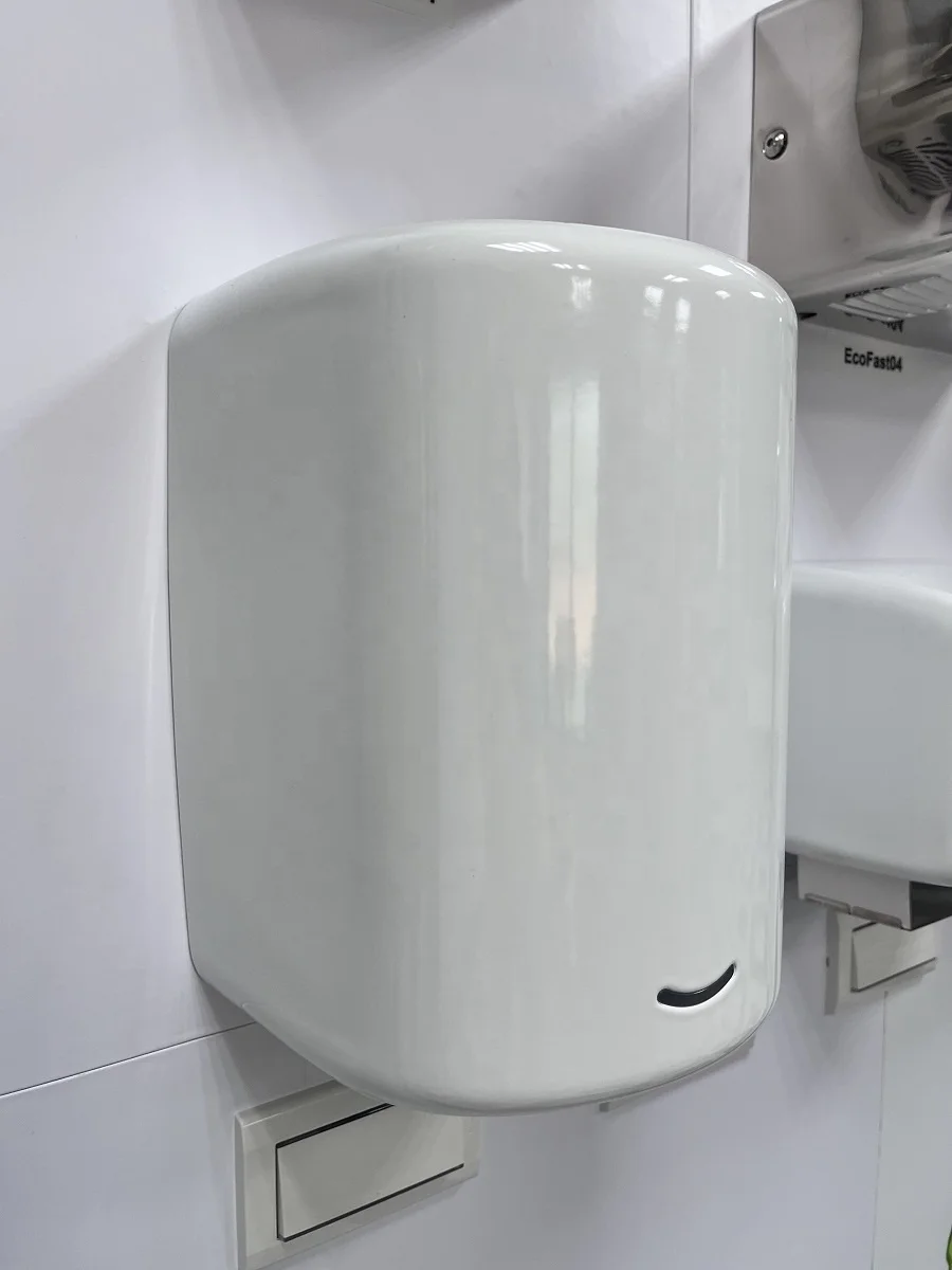 Fashion luxury Black bathroom electric hand dryer Low noise 68dB  High quality high Speed jet Hand dryer 3 years warranty