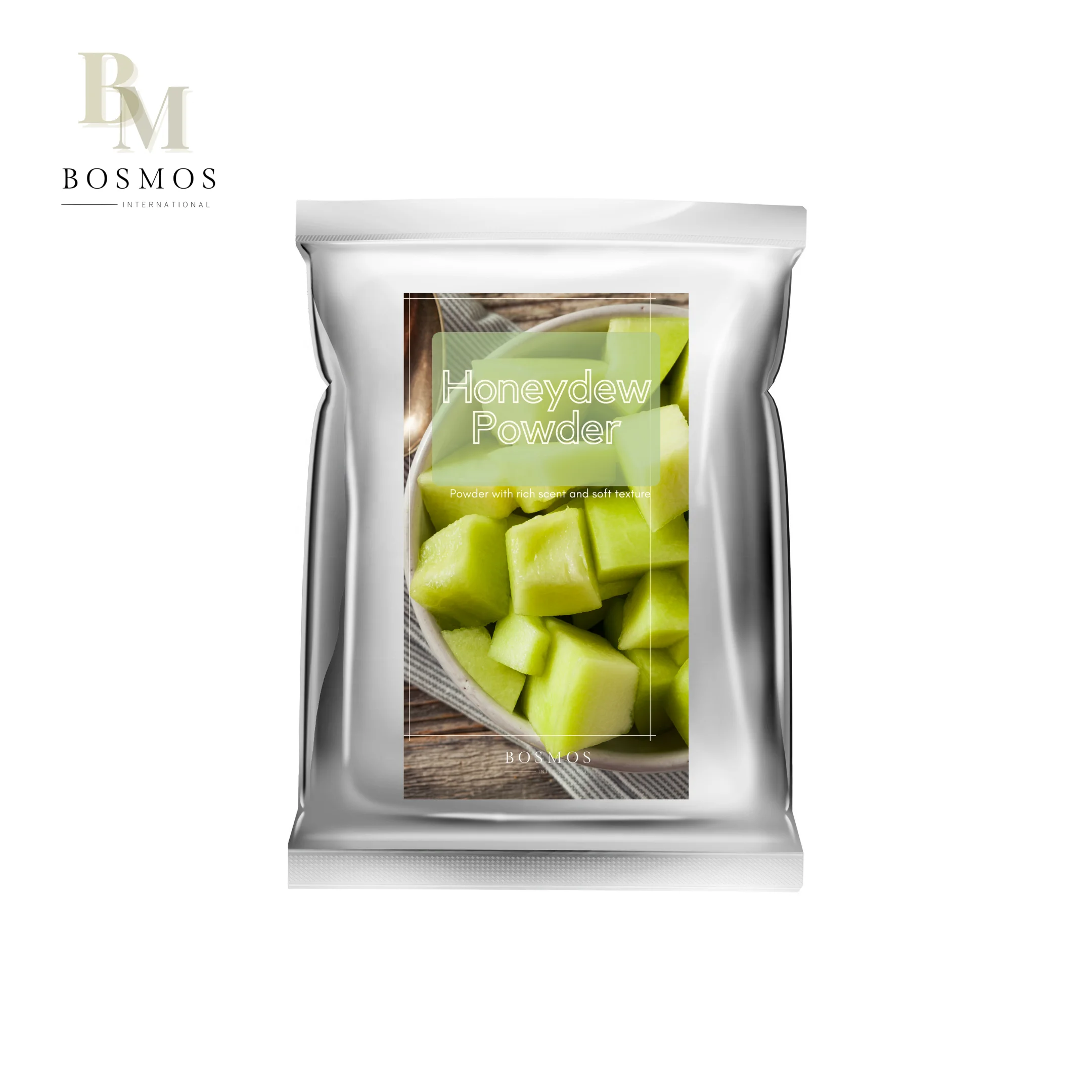 Bosmos_ Honeydew powder 1kg- Best Taiwan Bubble Tea Supplier, Honeydew powder