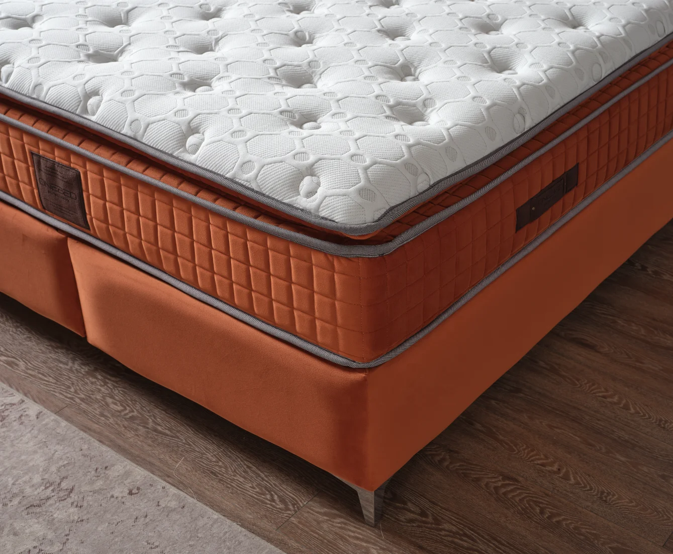 Euro Top Custom Factory Supply King Queen Full Size Foam Pocket Spring Hotel Mattress