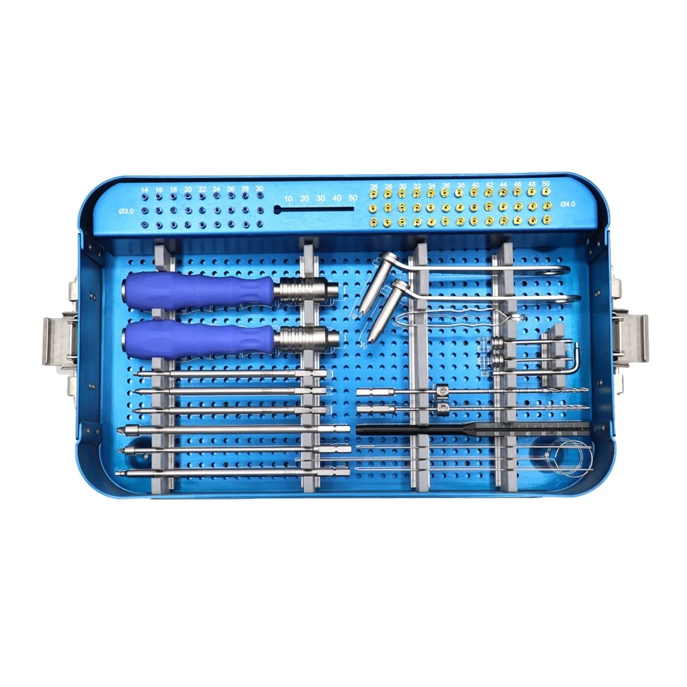 Instrument Orthopedic Herbert Screw Instrument Set Surgical Trauma Plate Instrument Set