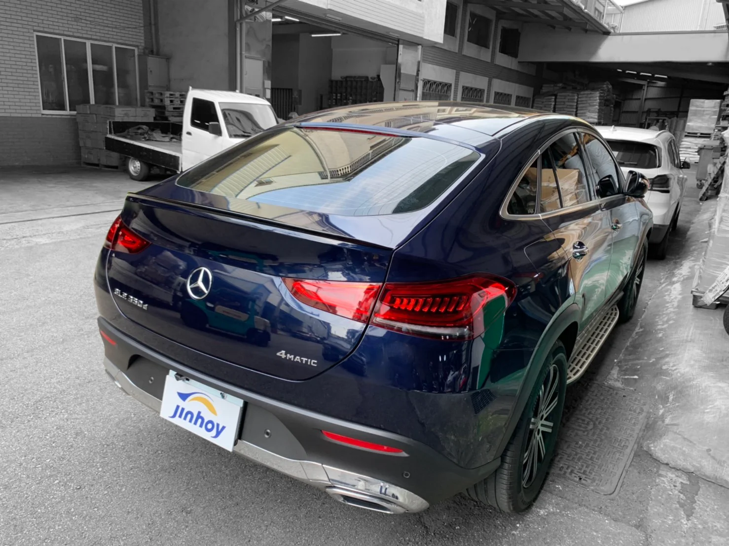 Задний спойлер GLE350 GLE450 черного цвета для mercedes benz gle coupe c167