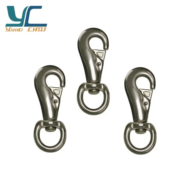 Чугунные поворотные защелкивающиеся крючки 200 г для поводка домашних животных