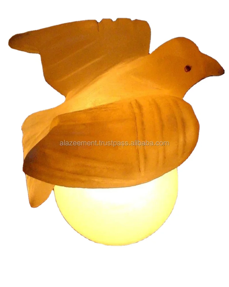 Himalayan Special Design Bird Shape Salt Lamp, Rock Salt Crafted Decorative Lamp, Crystal Salt lamps with Power cord and bulb