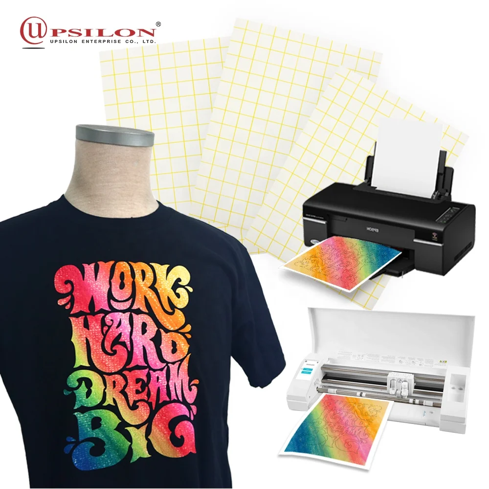 Opaque Dark Inkjet Printing Heat Transfer Paper