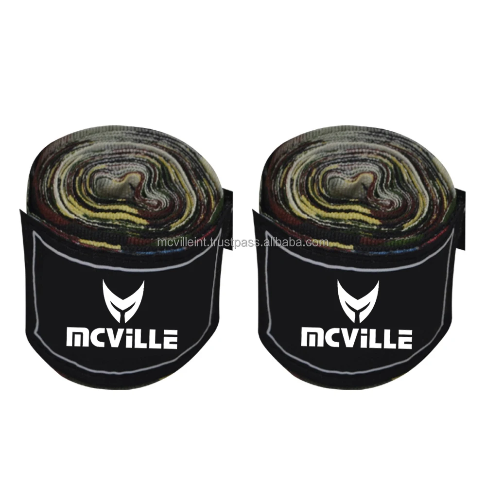 2pcs/roll Width 5cm Length 2.5M Cotton Sports Strap Boxing Bandage Sanda Muay Thai MMA Taekwondo Hand Gloves Wraps