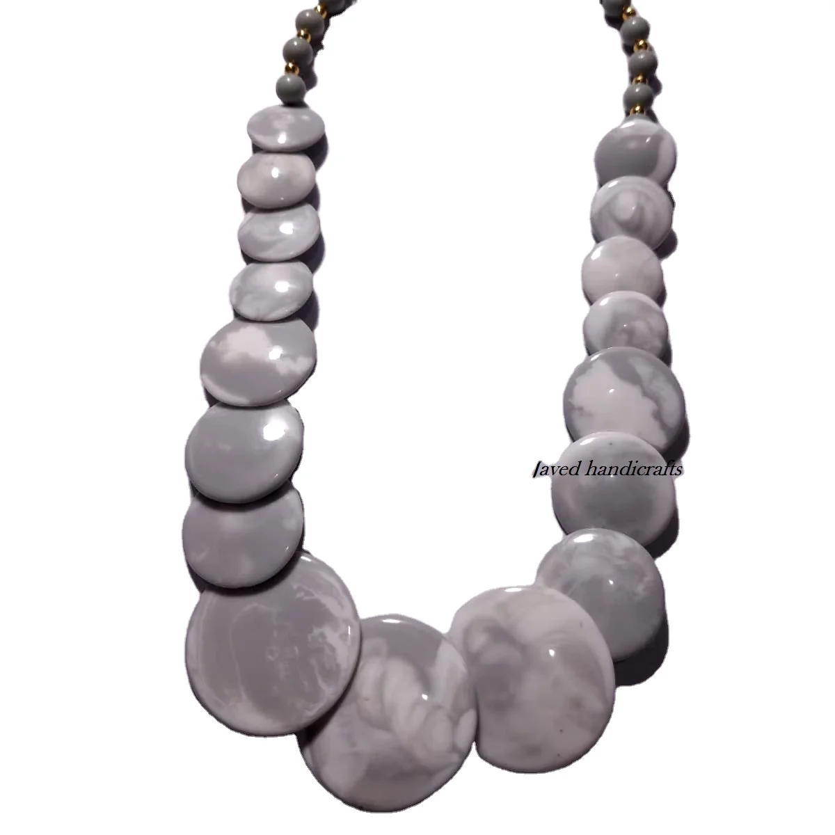 Ethereal Essence: A Resin Beaded Journey Whimsical Waves: Handmade Resin Bead Necklace Glimmering Gardens: Nature-Inspired