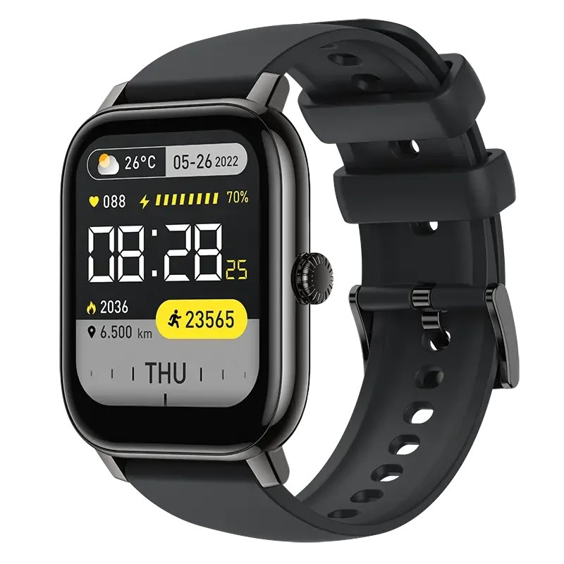 Top sale P75 Smart Watch 1.85-inch Waterproof IP68  Dial for Android and iOS, HD TFT display with Imported Chip and heart rate