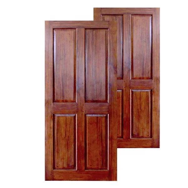 Solid Wooden Door Teak Mahogany Durian Wood Solid Doors wooden Panel Doors Home Hotel