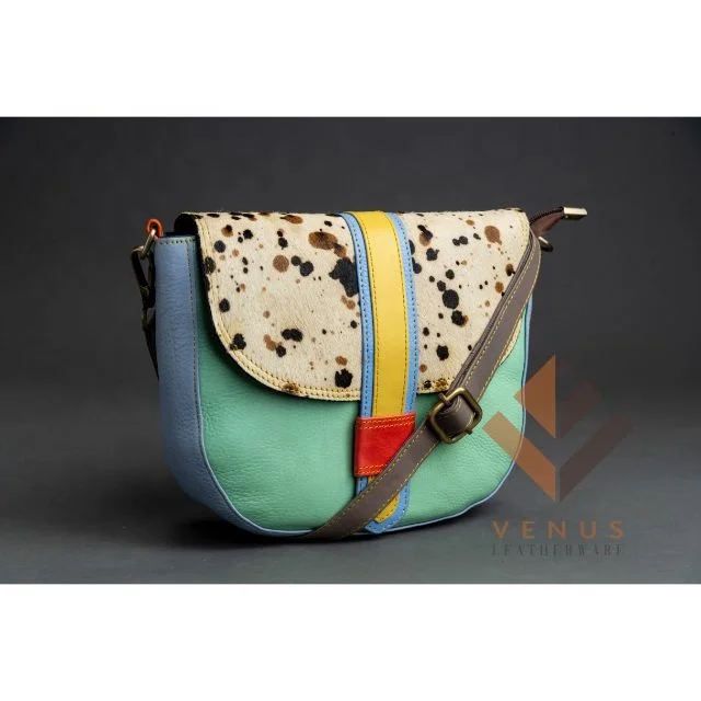 Genuine Leather Sling Bag Coloured Leather Clutch Purse