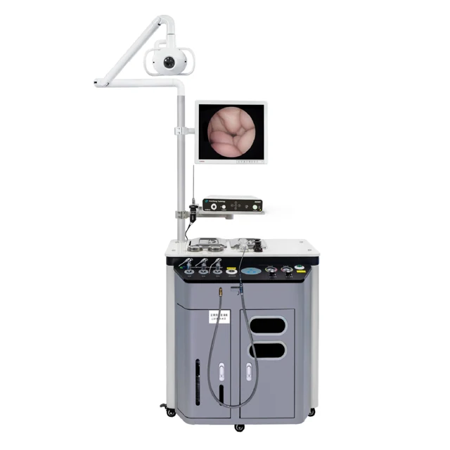 ENT Workstation ENT Treatment Unit Endoscope Camera Endoscopy machine with Endoscope Examination Workstation