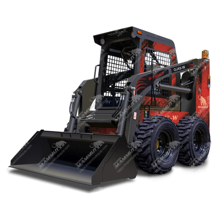 Hot sale 700kg 800kg 900kg compact skid steer loader agricultural mini micro skid steer loader Chinese loader