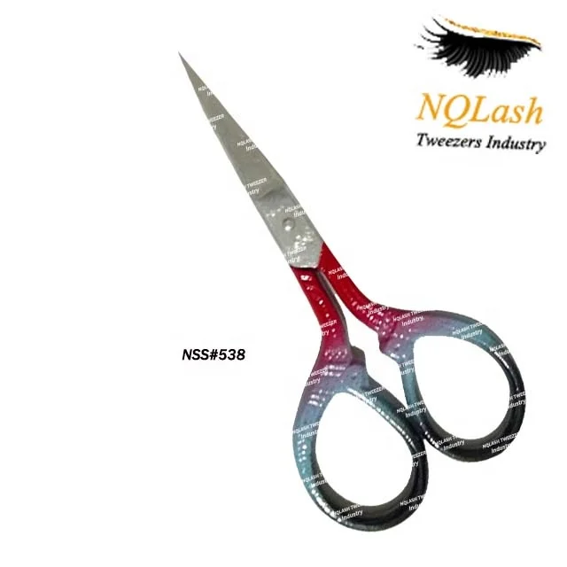 Plasma Black Eyelash Extension Tweezers Stainless Steel Pointed Custom Logo Wholesale Price Volume Tweezers NQLASH Tweezers