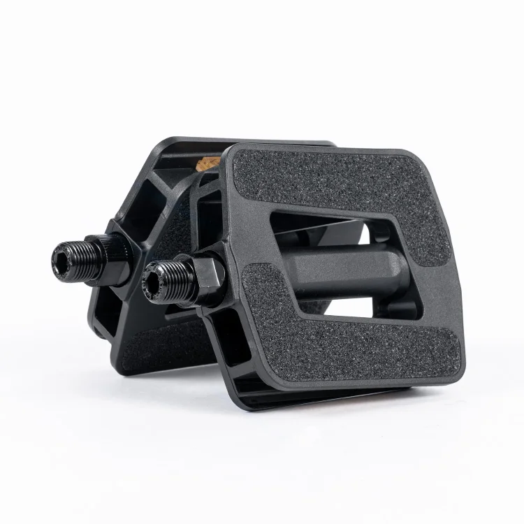 Road Bike Flat Plastic Pedals Durable Bicycle Pedal