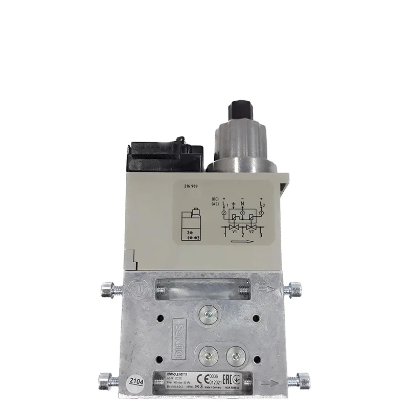 Germany Dungs OR DMV-DLE 507/11 222332 Rp1/2-Rp1 Double Gas Air Proportional Solenoid Valves Nominal Diameters For Burner