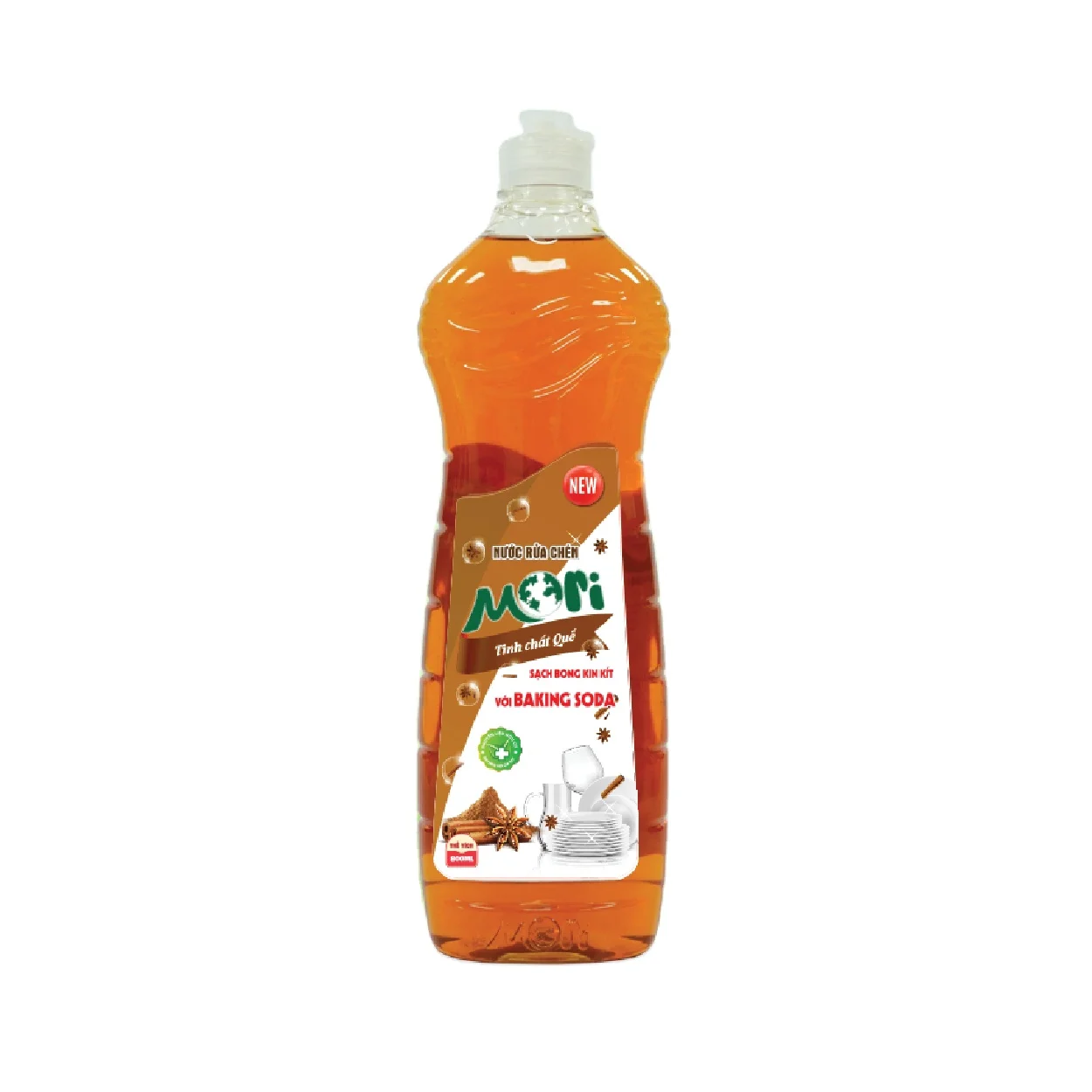 HOT NEW MORI DISHWASHING LIQUID - CINNAMON SCENT 800ML SAFE PRODUCT for SENSITIVE SKIN