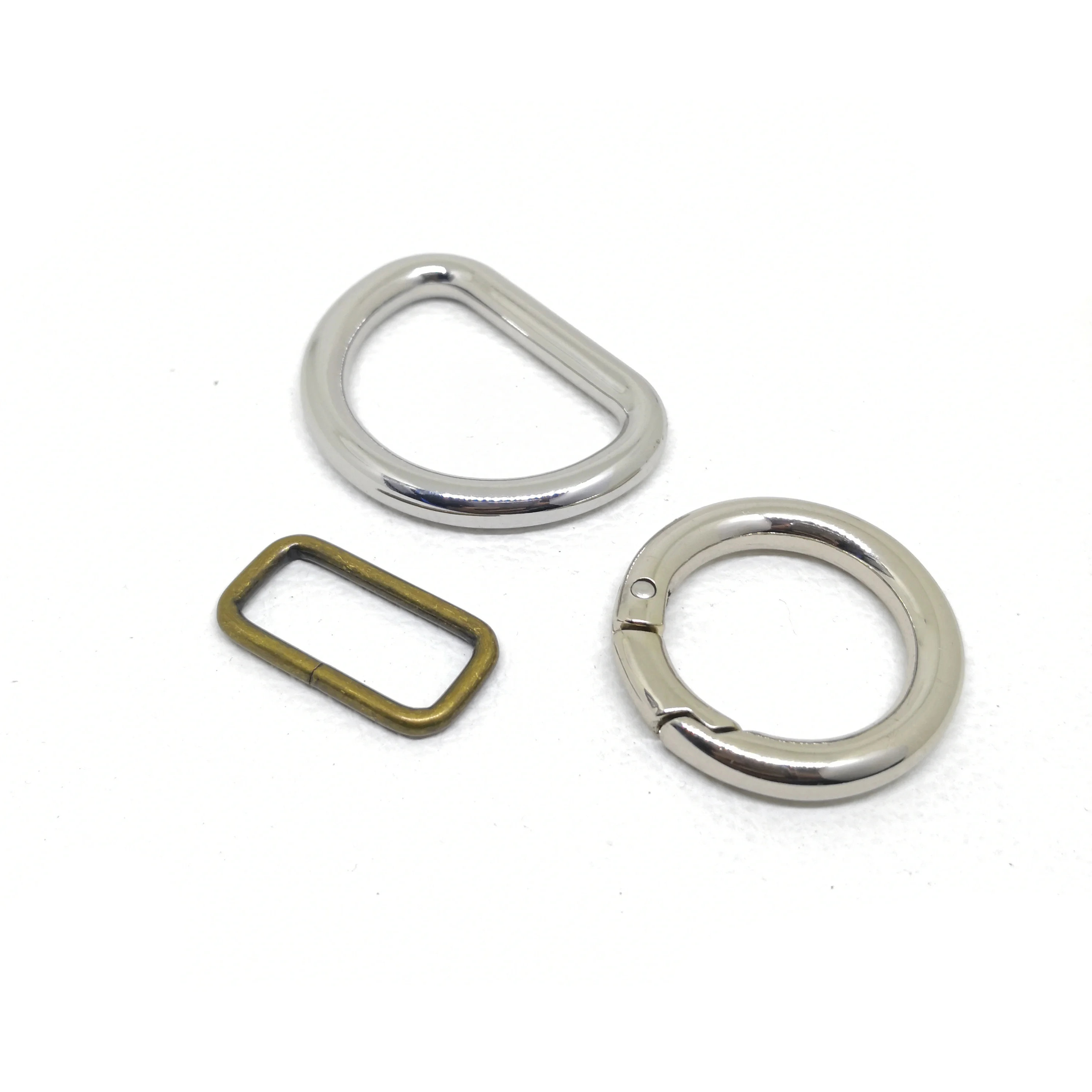 MING KEE METAL Factory Price No Rusting Metal Brass Garment Fashion Bra Use Little Small Pair Back Clip Hook