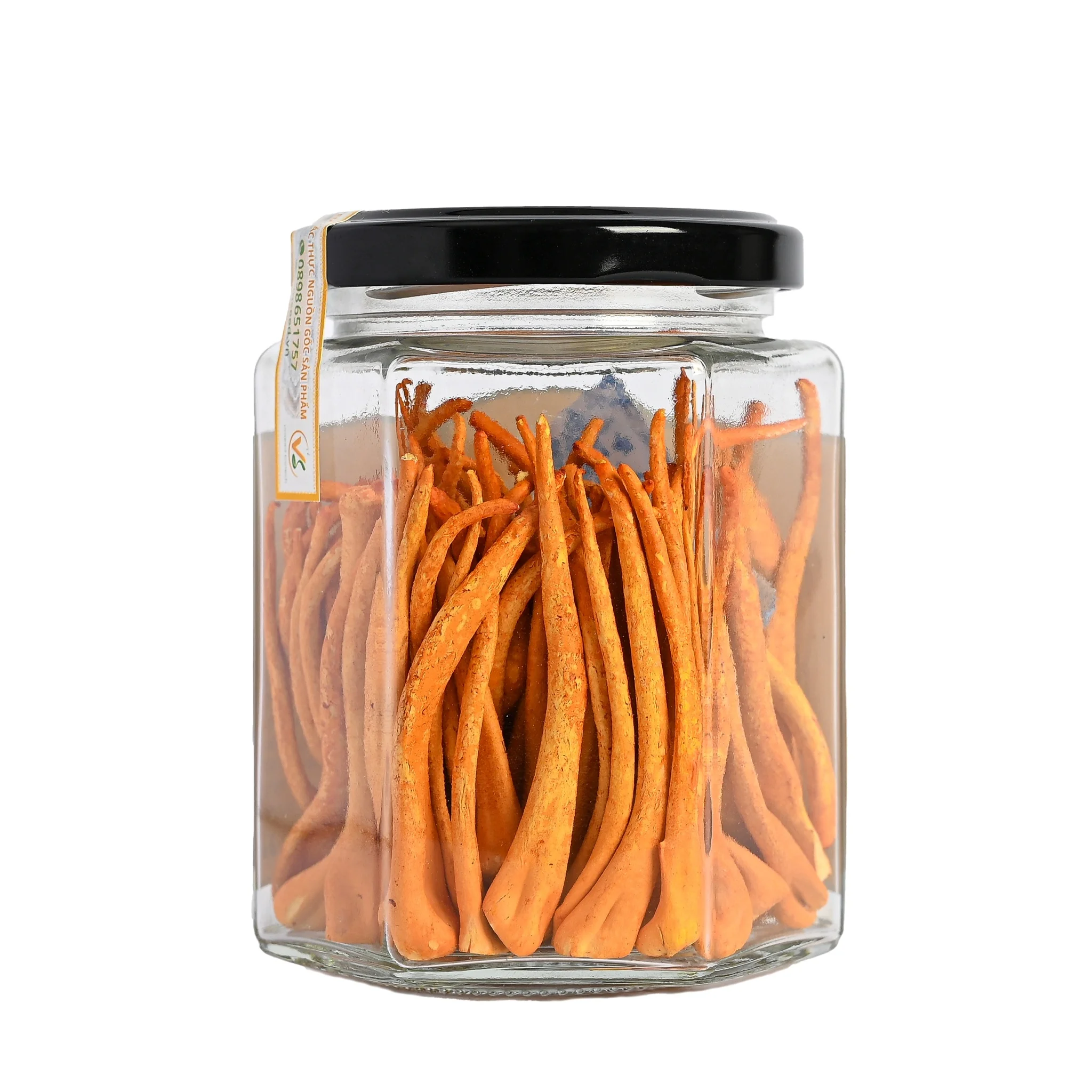 Freeze Dried Cordyceps Militaris Customized Service Cordyceps For Food ISO 22000 2018 Customized Packaging Vietnam