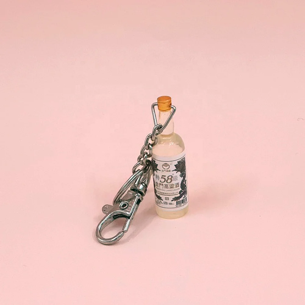 Customize Kaoliang Liquor Bag Keychain Key Accessories