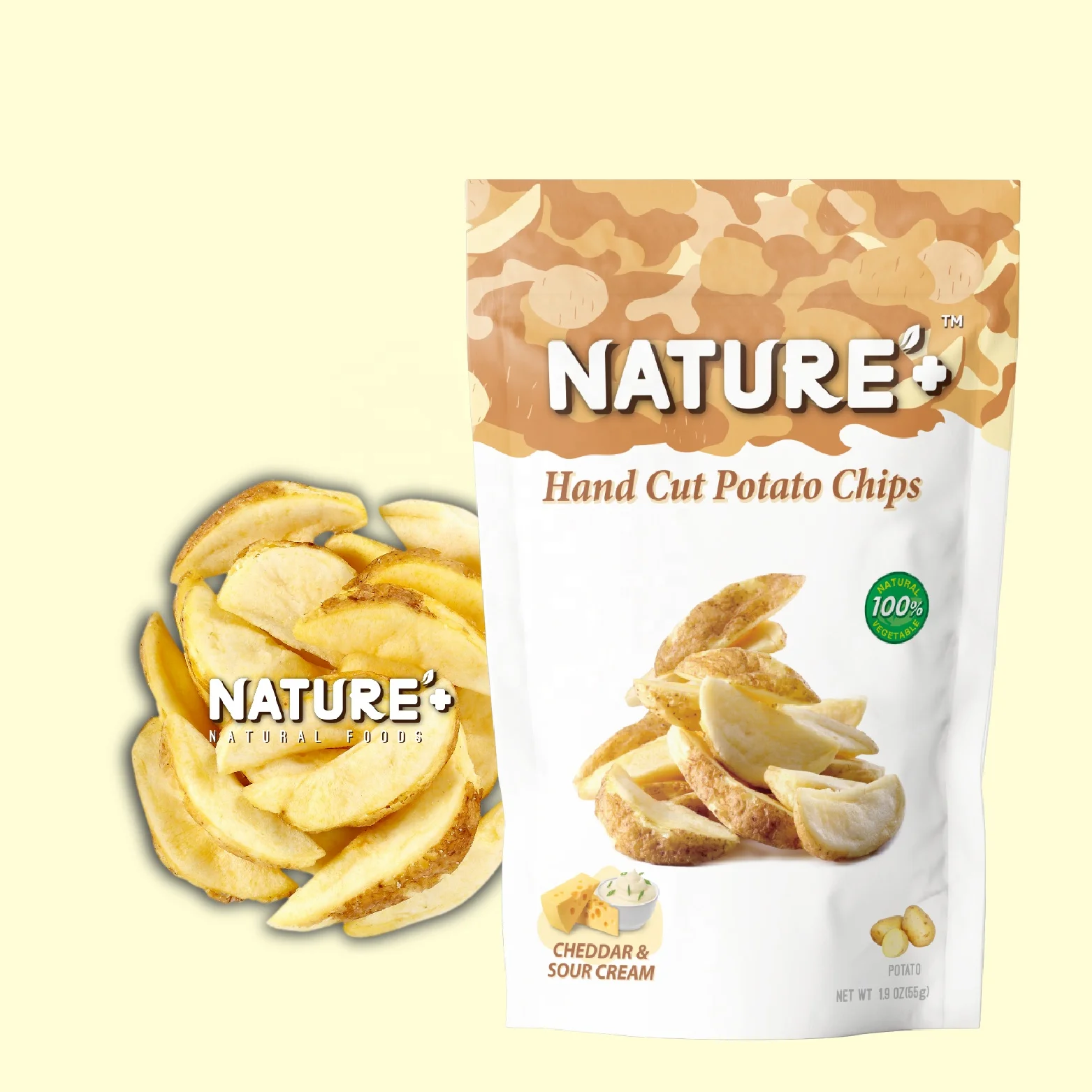 Dehydrated Potato Crisp Dried Veggie Chips Crispy Yogurt flavor Chips and Snacks Brand Snacks Dried Chips