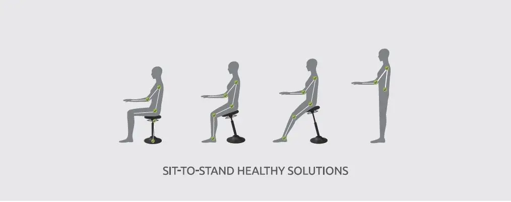 Modern sit Stand up Desk stools high Office Chairs Tall Swivel Leaning Ergonomic Computer Stool