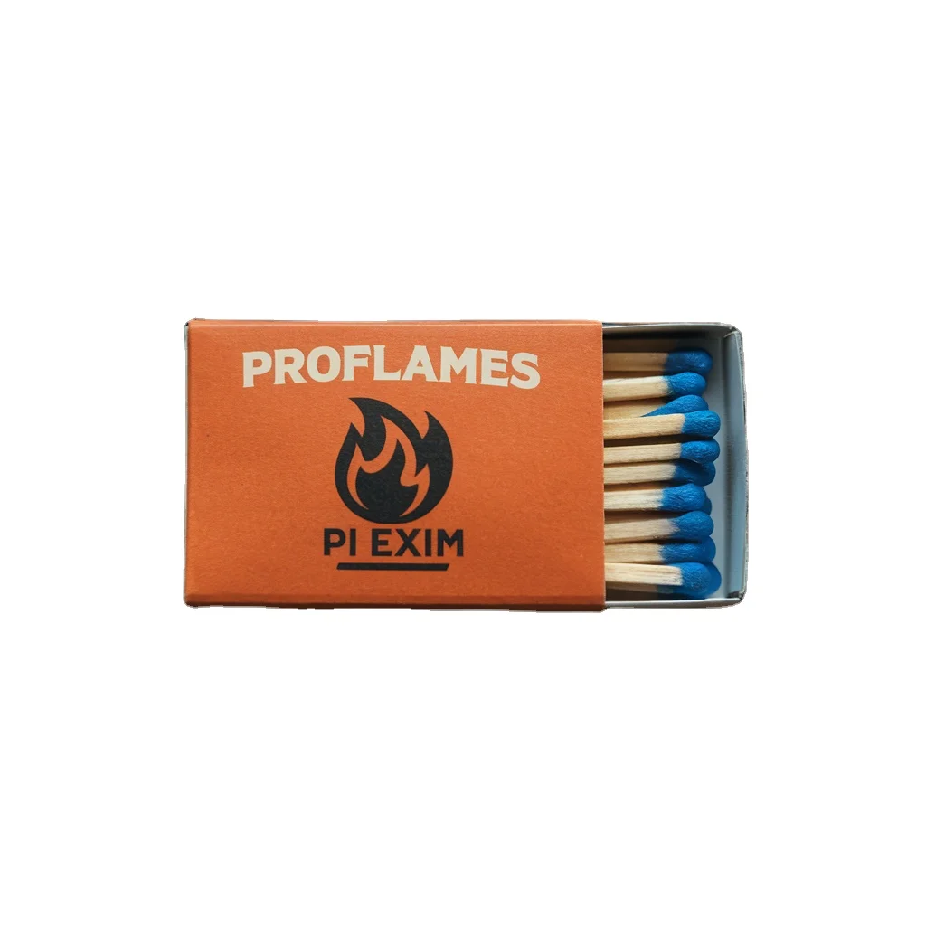 Damp Proof and Long Burning Wooden Safety Matches and Custom Match Box Dealing from India
